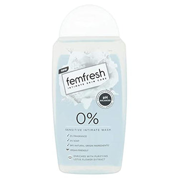 Femfresh Intimate Skin Care 0% Wash, 250ml Femfresh uk supplements