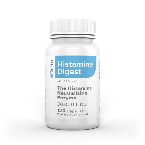 Omne Diem Histamine Digest DAO 30,000 HDU - 120 Caps - Histamine Neutralizing Omne Diem uk supplements