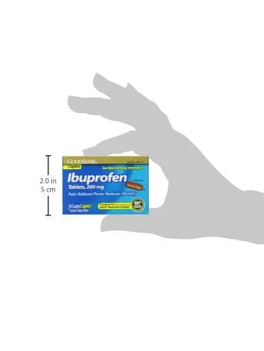 GoodSense Ibuprofen Pain Reliever/Fever Reducer Caplets, 200 mg, 50-Count GoodSense uk supplements