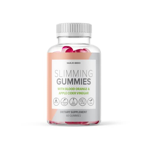 (Official 2 Pack) Slimming Gummies It Works with Apple Cider Vinegar and Sicilian Blood Orange Extract Max-Bio uk supplements
