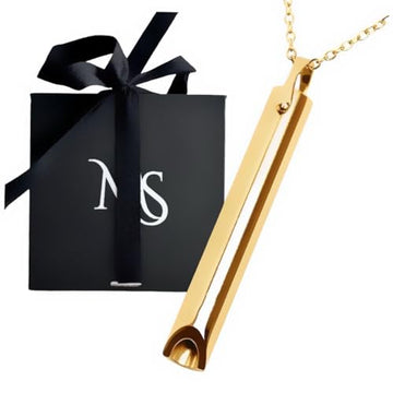Mariscal Anxiety Breathing Necklace - Rose Gold Anti Anxiety Necklace Breathing for Women and Men Mariscal Store uk supplements