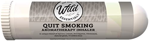 Wild Essentials 3 Pack of Quit Smoking Aromatherapy Nasal Inhalers Made mEssentials uk supplements