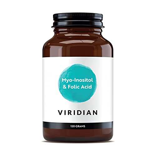 Viridian Myo-Inositol & Folic Acid Powder 120g Viridian uk supplements
