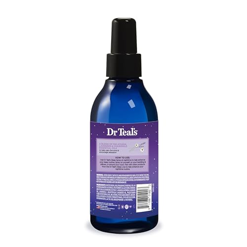 Dr Teal's Sleep Spray with Melatonin & Essential Oil Blend, 6 fl oz (Pack of 3) Dr Teal's uk supplements