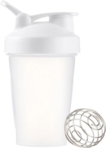 Shaker Bottle 12oz Protein Shaker Plastic Bottle for Pre & Post workout with Twist and Lock Generic uk supplements