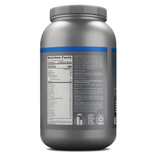 Isopure Protein Powder, Creamy Vanilla Whey Isolate with Vitamin C & Zinc for Immune Isopure uk supplements