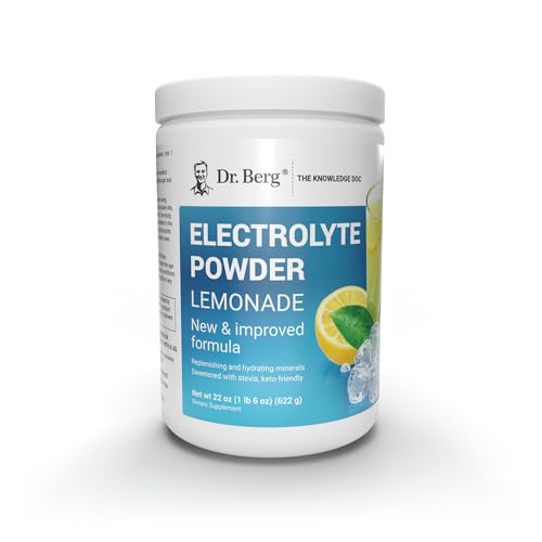 Dr. Berg Hydration Keto Electrolyte Powder - Enhanced w/ 1,000mg of Potassium & Real Dr. Berg Nutritionals uk supplements
