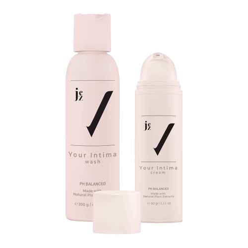 Jez The Fresh Set of 2 - Women's Feminine Care, Natural Vulva Hygiene Products, 100% Vegan & pH JEZ uk supplements