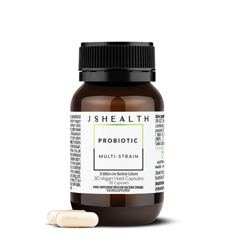 JSHealth Vitamins Gut Health and Immunity Formula | Probiotics for Women and Men JSHealth uk supplements