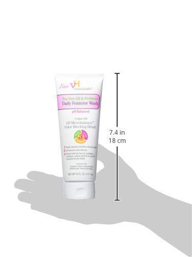 vH essentials Intimate Feminine Wash - pH Balanced with Tea Tree Oil, Cranberry, Prebiotics, Lavender vH essentials uk supplements