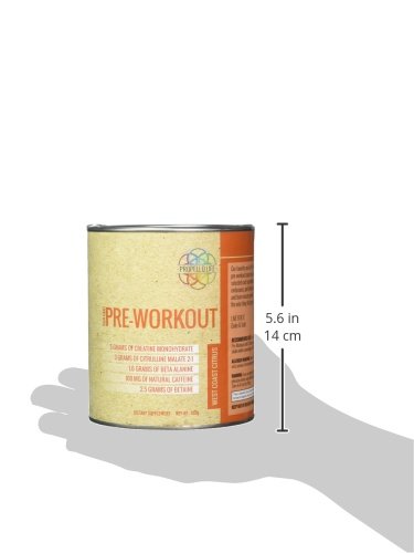 Propello Life Pre-Workout Drink Mix, West Coast Citrus, 450g Propello Life uk supplements