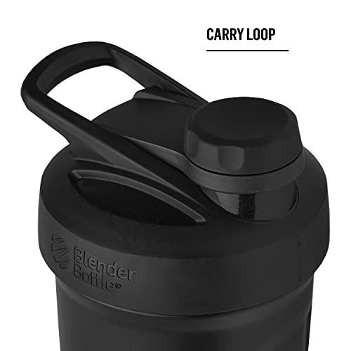 BlenderBottle Strada Twist Cap Shaker Cup Insulated Stainless Steel Water Bottle with Wire BlenderBottle uk supplements