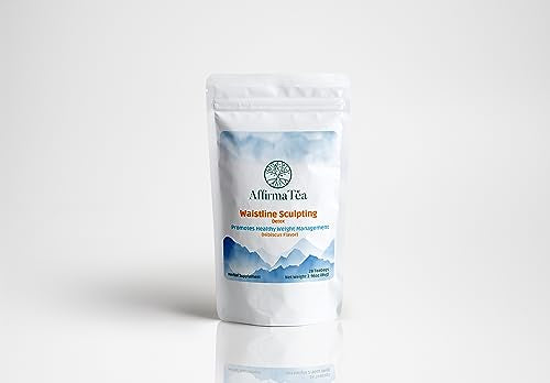 AffirmaTea Natural Detox Tea Blend - Laxative Free, Oolong Green Tea & Cinnamon AffirmaTea uk supplements