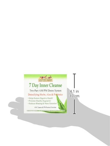 COUNTRY FARMS 7 Day Inner Cleanse, AM/PM Detox System, Detoxifying Herbs COUNTRY FARMS uk supplements