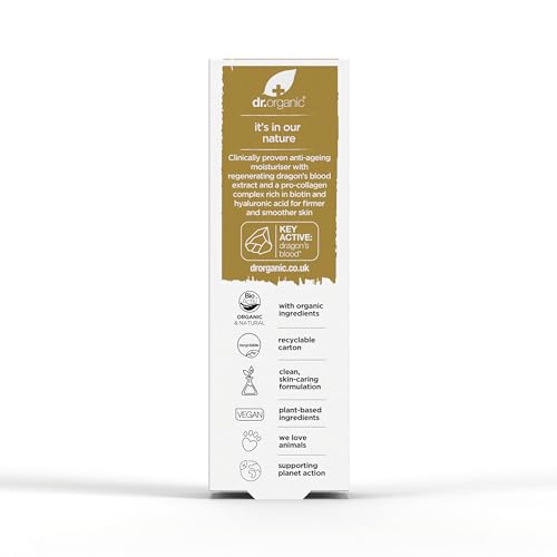 Dr Organic, Organic Pro Collagen with Dragons Blood, Natural, Vegan, Cruelty Free, Paraben & SLS Free, 50ml DR ORGANIC uk supplements