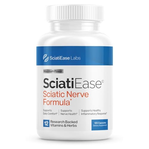 SciatiEase Sciatic Nerve Health Support - Sciatic Nerve Supplement with Pea, Vitamin B SciatiEase uk supplements
