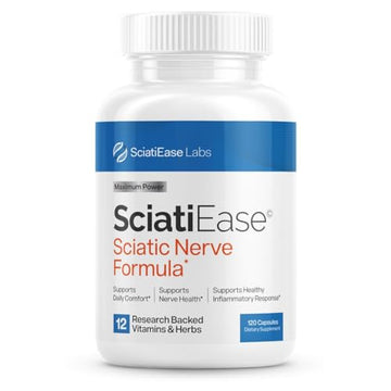 SciatiEase Sciatic Nerve Health Support - Sciatic Nerve Supplement with Pea, Vitamin B SciatiEase uk supplements