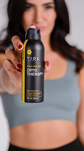 TIDL Cryotherapy Spray - Advanced Pain Relief for Rapid Recovery, Instant Cooling TIDL uk supplements