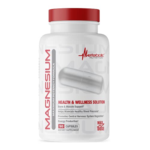 Metabolic Nutrition Magnesium, 650mg per Serving, Non-GMO, Vegan, Gluten Free Metabolic Nutrition uk supplements