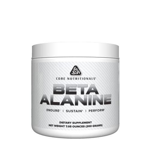 Core Nutritionals Beta Alanine, Daily Muscle Building and Recovery Supplement, 3.2 Grams Core Nutritionals uk supplements
