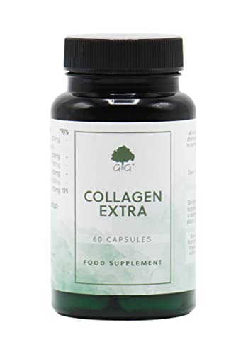 Collagen Extra Capsules | Collagen with Glucosamine, Chondroitin & Vitamin C G&G Vitamins uk supplements