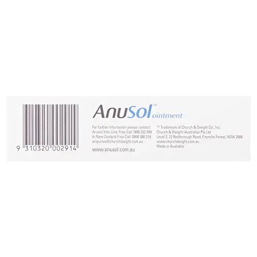 Anusol Haemorrhoidal Ointment (50g, 1.7 oz) Anusol uk supplements