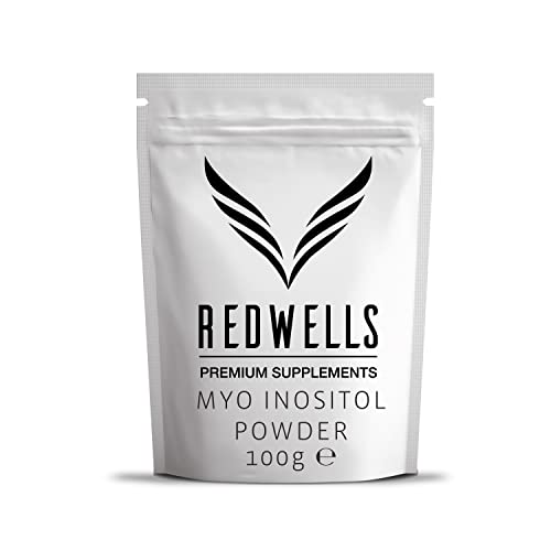 Myo Inositol Powder REDWELLS PCOS & Fertility GMO Free Vegan - 100g Pack REDWELLS uk supplements