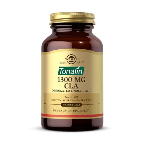 Solgar Tonalin CLA 1300 mg - 60 Softgels - Conjugated Linoleic Acid - Non-GMO, Gluten SOLGAR uk supplements