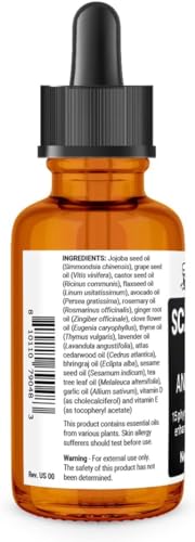 Dr Berg's (All In One) Hair Growth Serum w/Jojoba Oil & Castor Oil For Fuller Thicker Hair Dr. Berg Nutritionals uk supplements