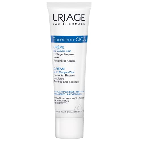Uriage Bariederm Cica-Cream | Face and Body Cream that Protects & Repairs Irritated Skin Uriage uk supplements