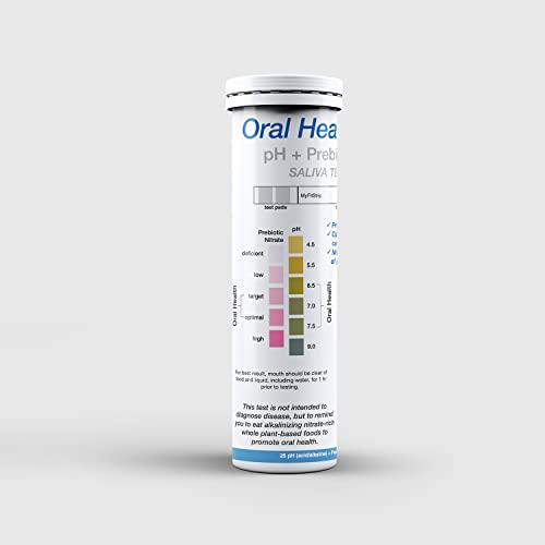 pH and Prebiotic Nitric Oxide Test Strip by MyFitStrip - Track and Monitor Saliva Alkalinity MyFitStrip uk supplements