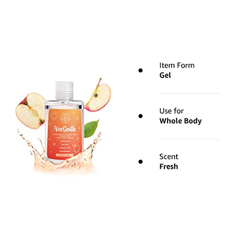 VeeFresh - VeeGentle Feminine Wash pH Balance for Women Wash with Apple Cider Vinegar VeeFresh uk supplements