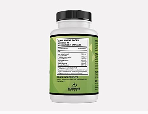 Beastmode Labs GDA1 Glucose Disposal Agent, Contains Berberine BeastMode uk supplements