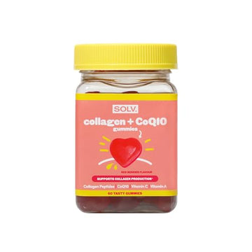 Collagen Peptides CoQ10 Vitamin Gummies. Vitamins A C Supplement, Biotin. Supports Collegen SOLV uk supplements