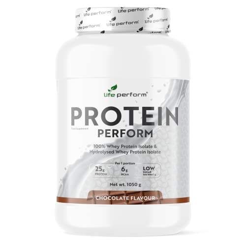 Protein Perform Whey Isolate & Hydrolysate Powder | Naturally Occurring Glutamine and Amino Acids Life Perform uk supplements