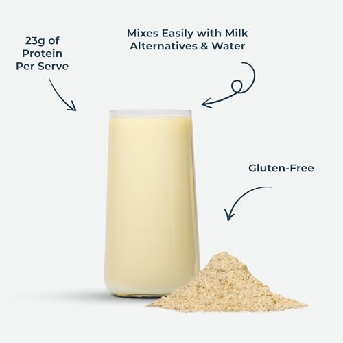 Kinetica Vanilla Flavour Plant Protein 1kg | Blend of Pea and Rice Protein | Vegan Kinetica uk supplements