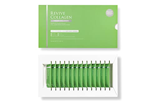 Revive Collagen 2500mg Plant Based Vegan Collagen with Added Vitamin B, C, D & E, Improved Skin, Hair & Nails Revive Collagen uk supplements