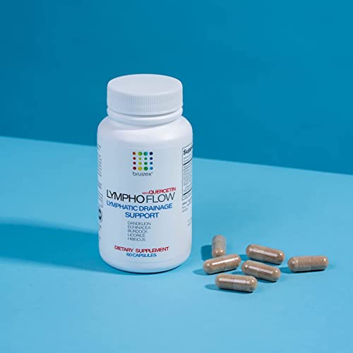 Bruizex Lympho Flow Lymphatic Drainage Supplement, Supports Lymphatic System Health Bruizex uk supplements