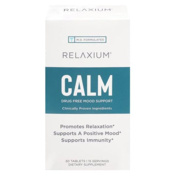 Relaxium Calm, Non-Habit Forming, Stress and Mood Support Supplement Relaxium uk supplements