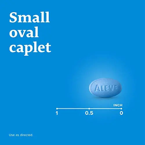 Aleve Caplets, Naproxen Sodium 220 mg (NSAID), Pain Reliever/Fever Reducer, #1 Orthopedic Surgeon Recommended, 270 Count Aleve uk supplements
