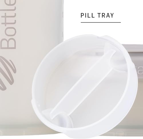 BlenderBottle Shaker Bottle with Pill Organizer and Storage for Protein Powder, Classic V2 ProStak System Blender Bottle uk supplements