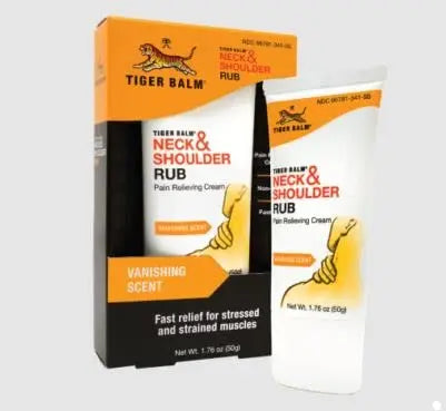 Tiger Balm Neck and Shoulder Rub 1.76 oz. Tiger Balm uk supplements