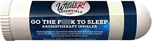 Wilder Essentials 3 Pack of Go The F to Sleep Aromatherapy Nasal Inhalers Made with 100% Natural mEssentials uk supplements