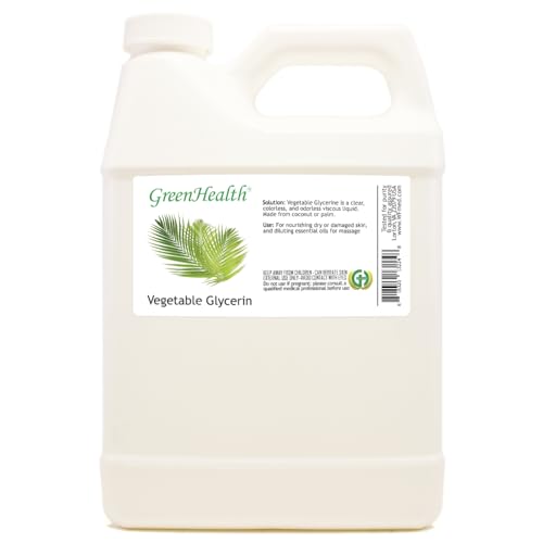 Vegetable Glycerine - 100% Pure, Cold Pressed - 32 fl oz - GreenHealth GreenHealth uk supplements