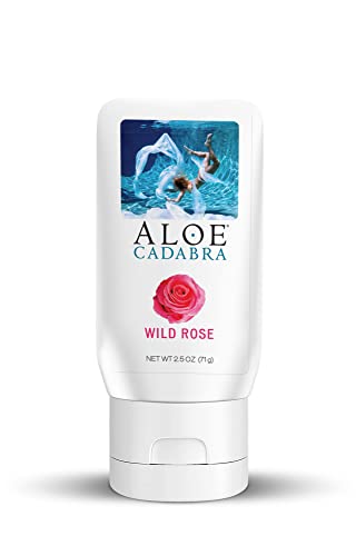 Aloe Cadabra Natural Organic Personal Lubricant and Vaginal Moisturizer, Wild Rose, 2.5 Ounce Aloe Cadabra uk supplements
