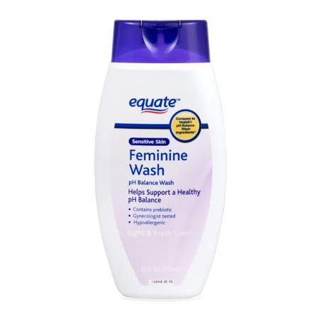 Equate Sensitive Skin Feminine pH Balance Wash, 12 Fl oz (Pack of 2) Msupps.com uk supplements