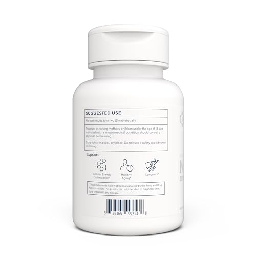 Renue By Science NMN Supplement | 240 Chewable Vegetarian Tablets - 125mg Nicotinamide Mononucleotide per Serving | Lemon Flavour - Manufactured in The USA Third-Party Tested Renue By Science uk supplements
