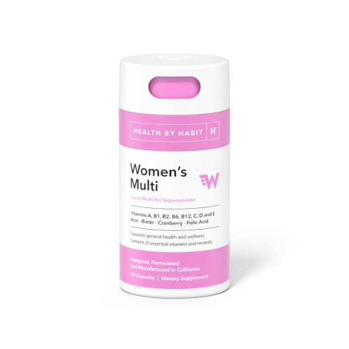 Health By Habit Womens Multi Supplement (60 Capsules) - 23 Essential Vitamins Health By Habit uk supplements