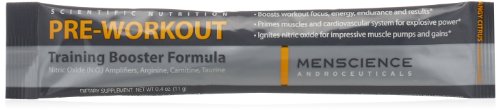 MenScience Androceuticals Pre-Workout Training Booster Formula, 0.4 oz MenScience uk supplements