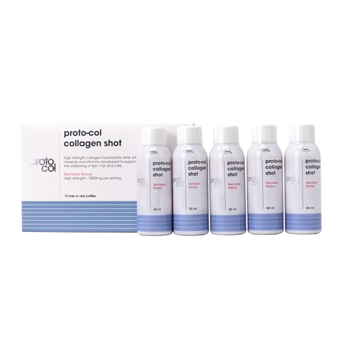 Proto-col, Women’s Liquid Collagen Drink, 10 Shots of Type 1 and 3 Collagen for Body Proto-Col uk supplements